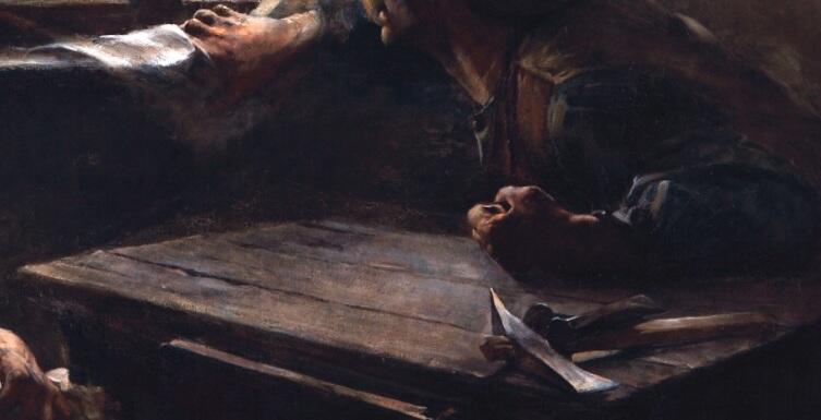 Эрнесто де ла Каркова, «Без хлеба, без работы», фрагмент "Руки и инструмент"