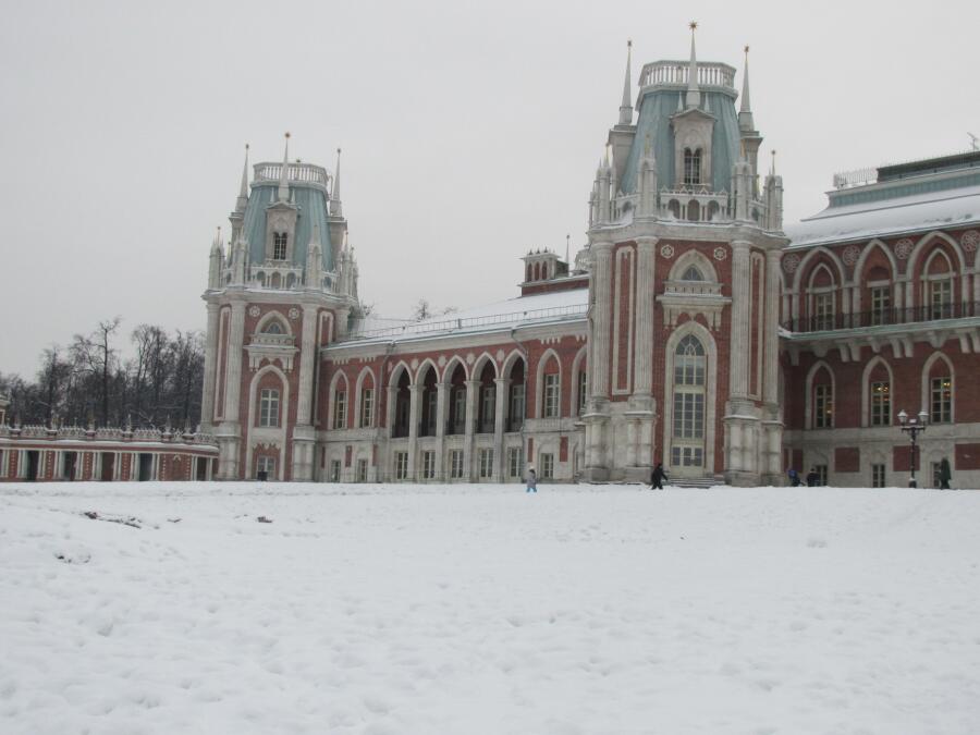 Царицыно зимой. Какие мысли навевает это место?