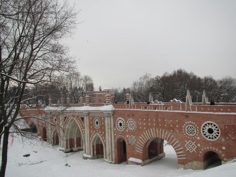 Царицыно зимой. Какие мысли навевает это место?