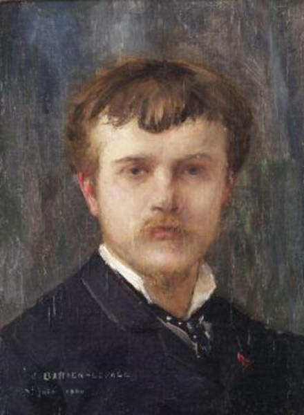 Бастьен-Лепаж, Автопортрет, 1875, частная коллекция