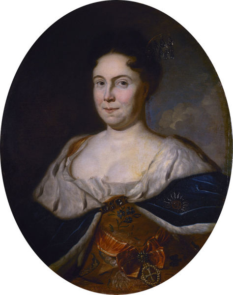 Карел де Моор, «Портрет Екатерины I», 1717 г.