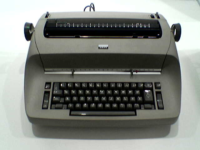 Электрическая пишущая машинка «IBM Selectric», 1961 г.