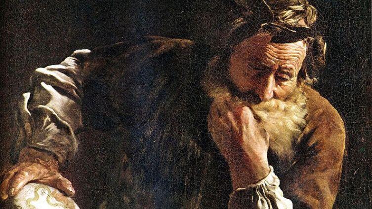 Доменико Фетти, «Архимед», фрагмент, 1620 г.