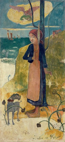 Поль Гоген, «Жанна д’Арк», 1889 г.