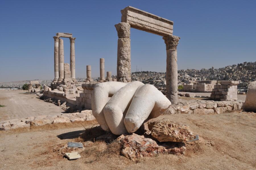 Храм Геркулеса в цитадели Аммана