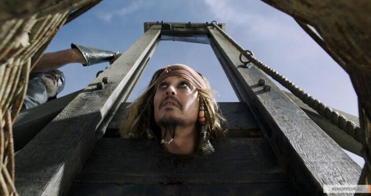 Кадр из к/ф «Пираты Карибского моря: Мертвецы не рассказывают сказки»