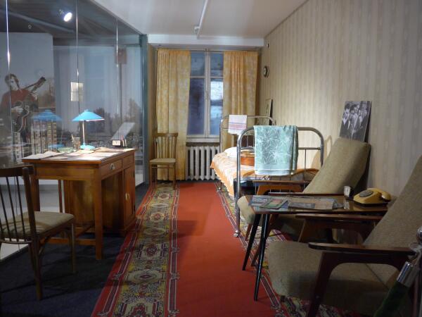 В музее Высоцкого - номер гостиницы «Большой Урал»