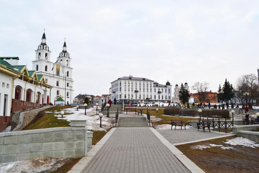 Площадь в центре Минска