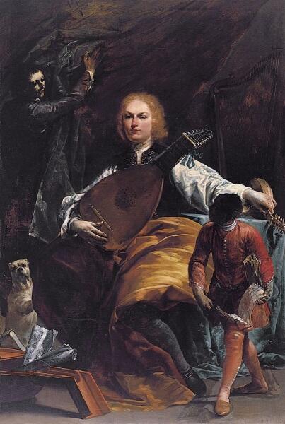 Джузеппе Креспи, «Портрет графа Фульвио Грати», 1720 г.