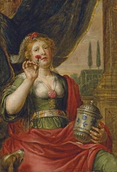 Питер ван Линт, «Артемисия с пеплом царя Мавсола»