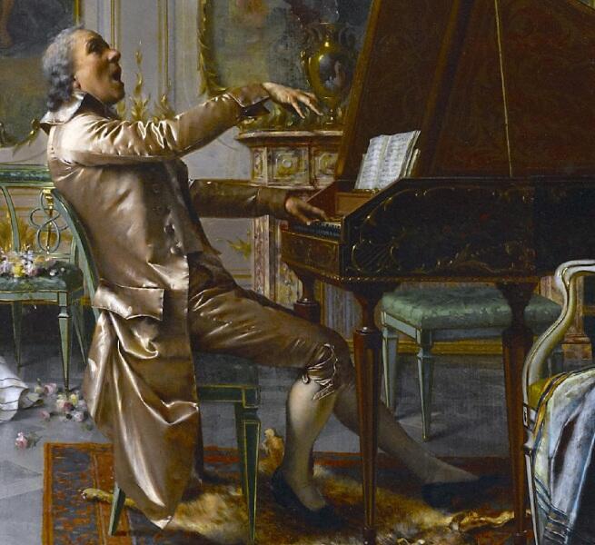 Витторио Реджанини, «Концерт для ценителей», фрагмент «Музыкант»