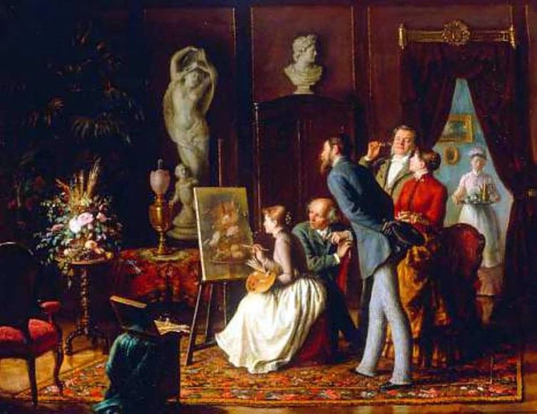 С. И. Грибков, «Таланты и поклонники», 1892 г.