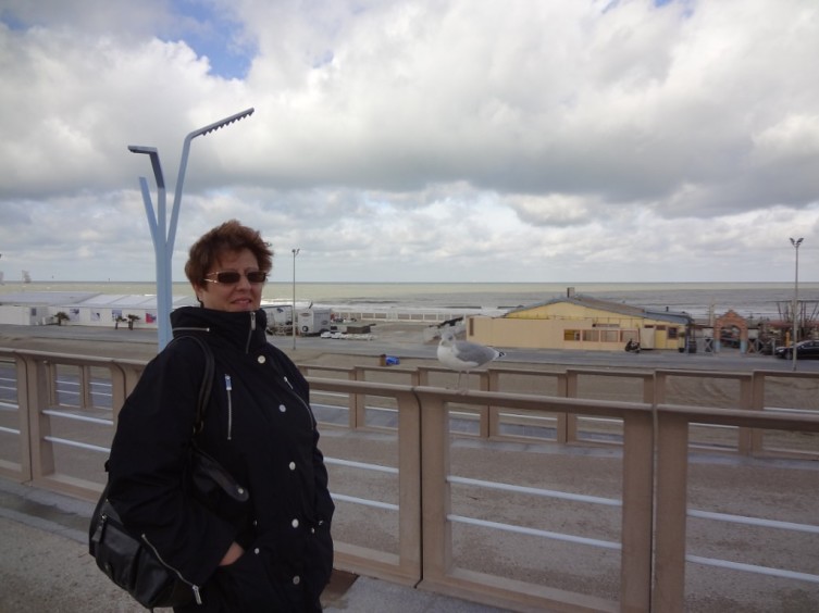 Вот он — простор Северного моря в начале Схевенинген