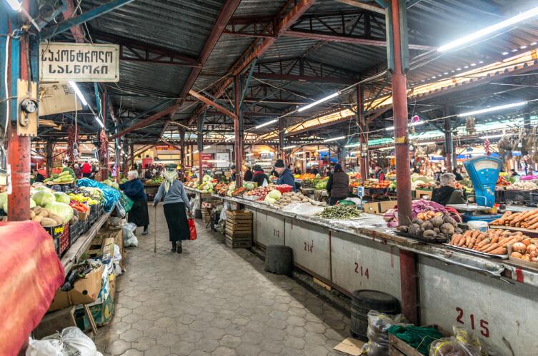 Рынок в Кутаиси, Грузия