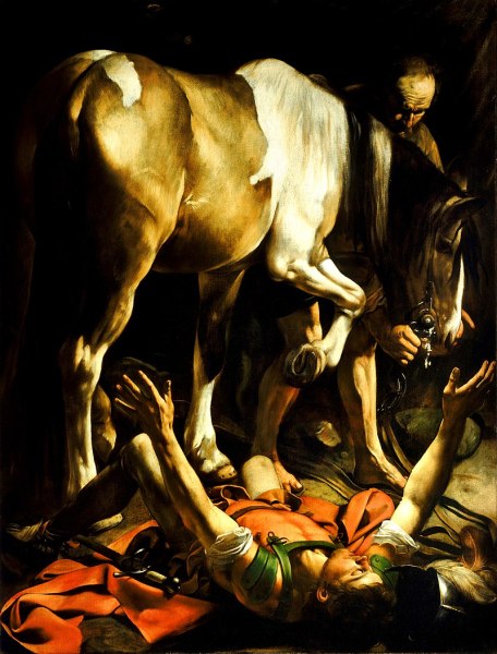 Караваджо, «Обращение Савла по дороге в Дамаск», 1601 г.