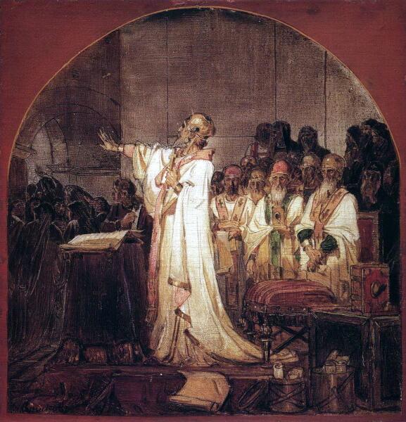 В. И. Суриков, «Третий Вселенский Эфесский Собор» В. И. Суриков, «Третий Вселенский Эфесский Собор»