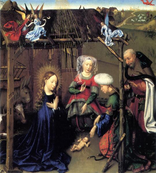Жак Даре, «Рождество Христово», 1435 г.