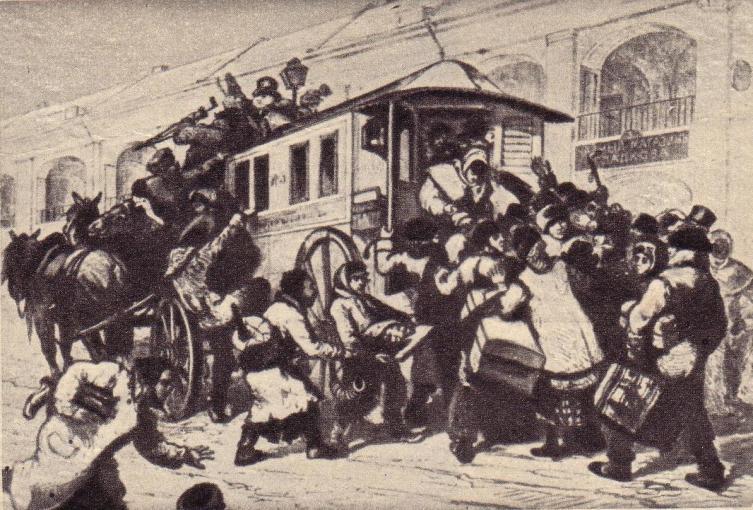 Первый петербургский омнибус 1832 г. Первый петербургский омнибус 1832 г.