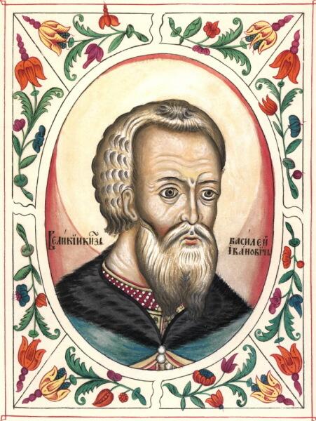 Изображение Василия III в Царском титулярнике, конец XVII века