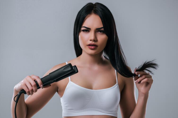 Как правильно выпрямлять волосы? Как правильно выпрямлять волосы?