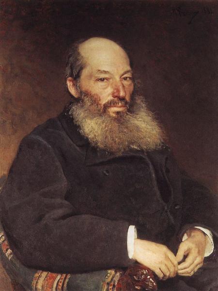 И. Е. Репин, «Портрет поэта Афанасия Афанасьевича Фета», 1882 г.