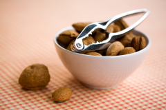 Дерево похоже на персиковое – невысокое, с сероватым стволом. Его плод – гладкая дырчатая косточка в бархатистой оболочке, которая при созревании высыхает и растрескивается. Внутри нее находится съедобное ядро, которое мы и называем миндальным орехом.