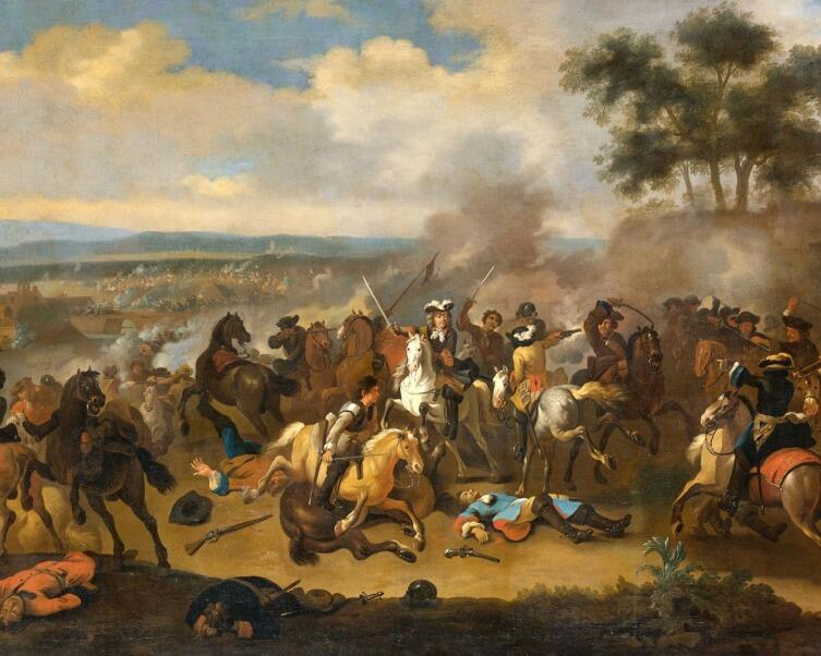 Ян ван Хугтенбург, «Битва на реке Бойн»