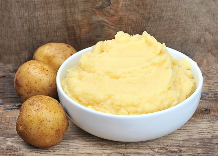 Картофельное пюре - основа лапунов