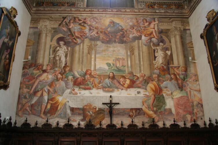 Трапезная. Оттавио Сомино, «Тайная вечеря»