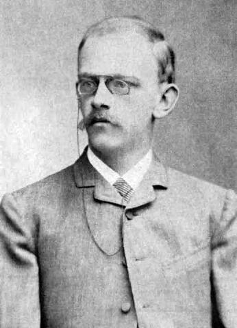 Давид Гильберт в 1886 г.