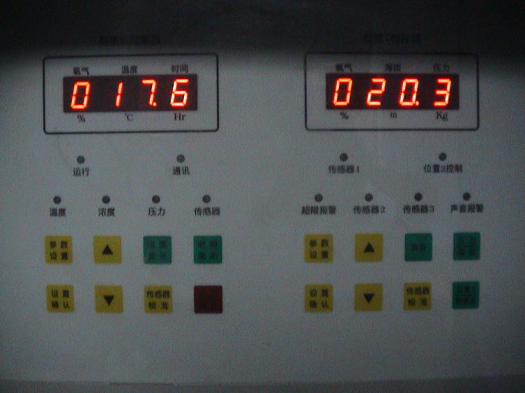 Управление подачи кислорода