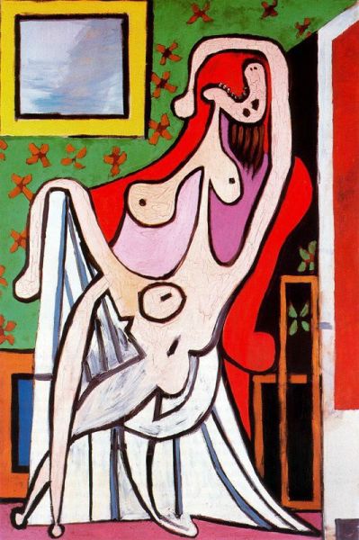 Пабло Пикассо, «Обнаженная в красном кресле», 1929 г.