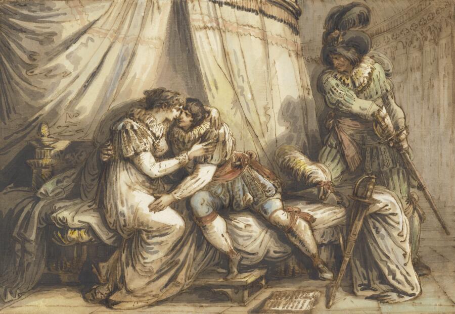 Франческо и Паола, застигнутые врасплох Джанчотто