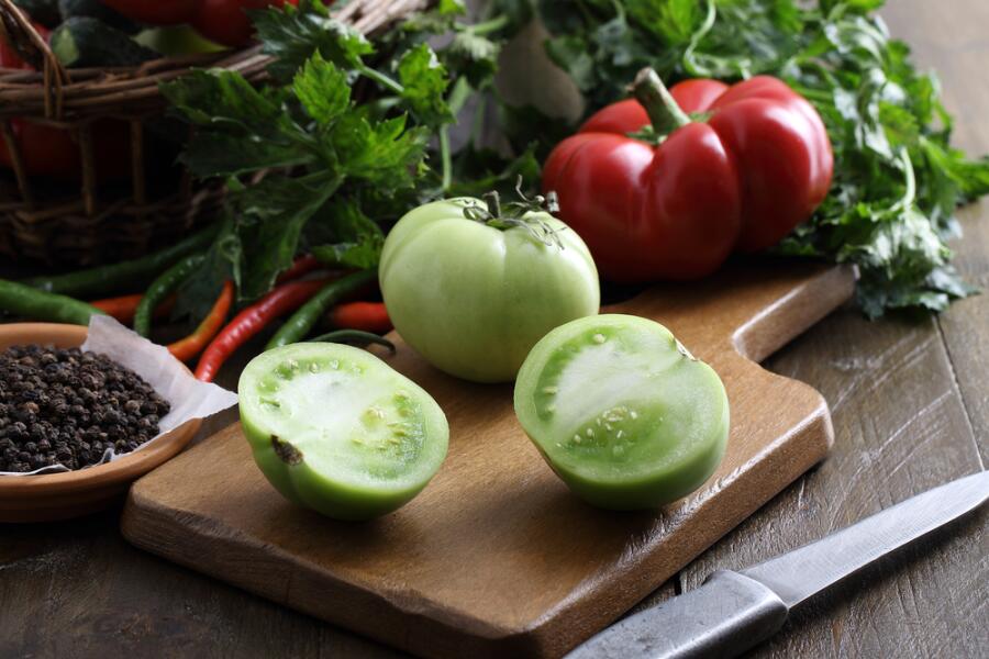 Припасы на зиму. Что приготовить из зеленых помидоров?