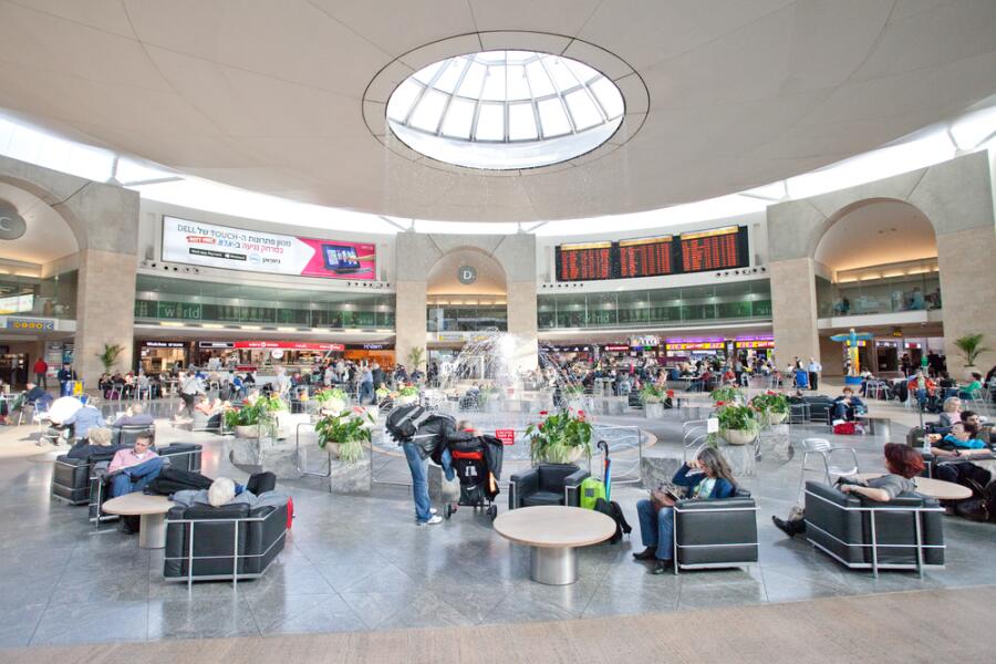 Аэропорт им. Бен-Гуриона в Тель-Авиве