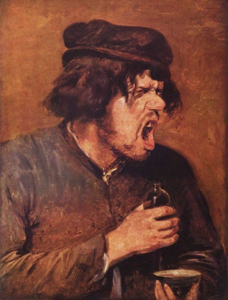 Адриан Брауэр, «Пьяница», 1640 г.