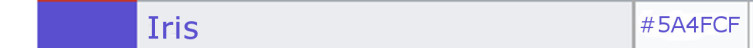 Цвет «Ирис» и его численное значение