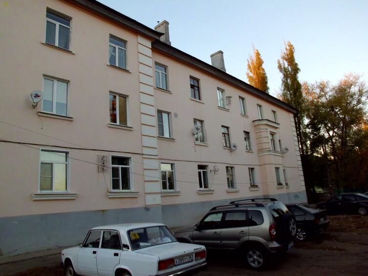 Послевоенная застройка в Семилуках Послевоенная застройка в Семилуках