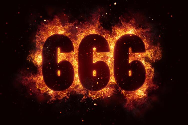 Считается, что число 666 приносит несчастье