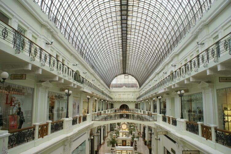 Перекрытие Верхних торговых рядов (ГУМ)