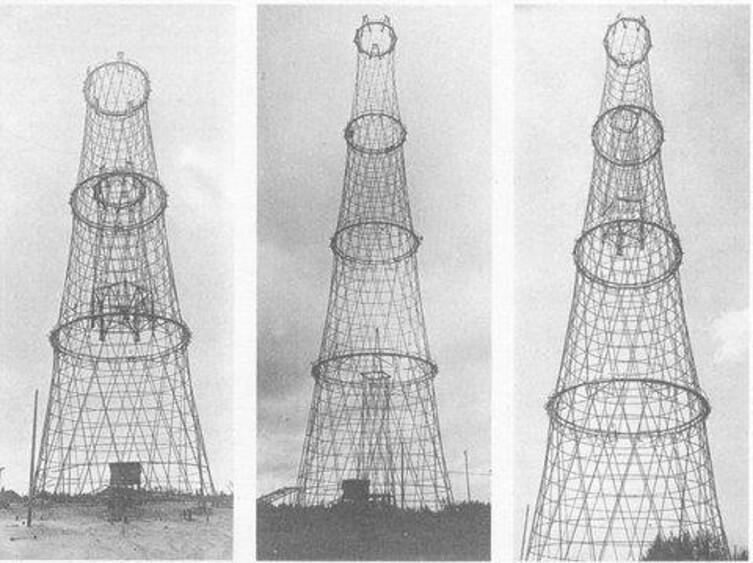 Так строили Шаболовскую башню