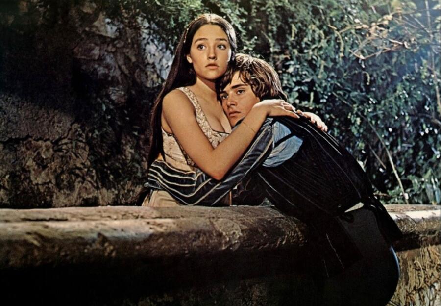 Кадр из фильма «Ромео и Джульетта», 1968 г.