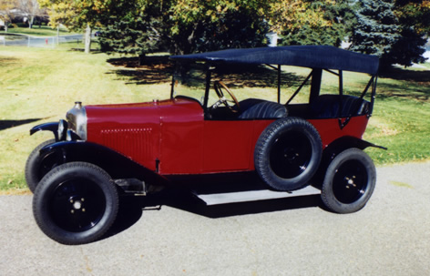 Первый автомобиль марки Citroën. Type A Torpedo, 1921 год