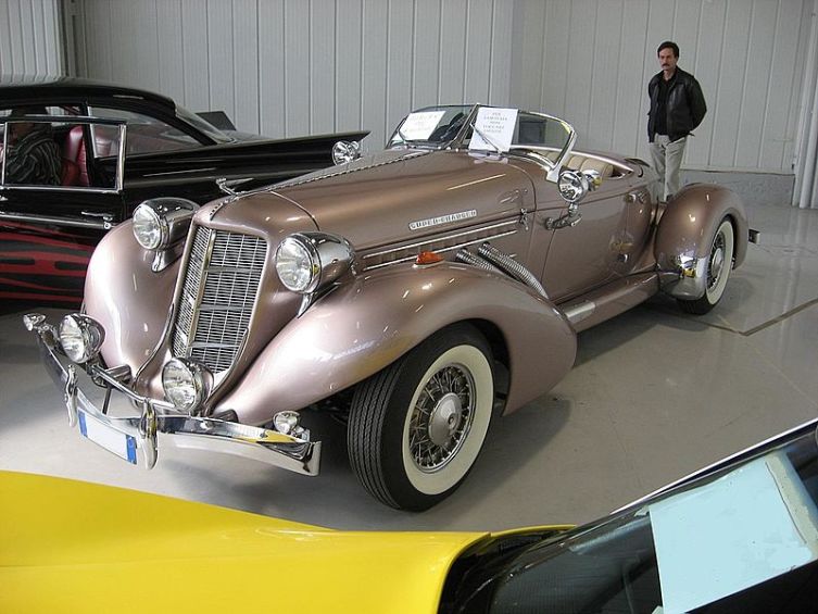 автомобиль Auburn 851 с кузовом «Boattail Speedster», 1935 г.