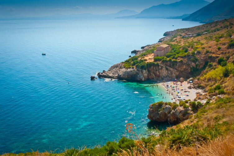 Пляж на Сицилии