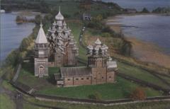 Старинные церкви на острове Кижи