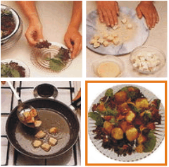 Так готовят салат с жареным халуми