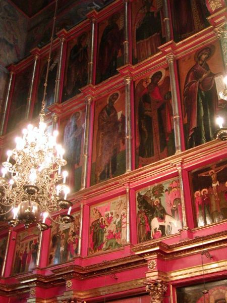 Иконостас Архангельского собора Московского Кремля