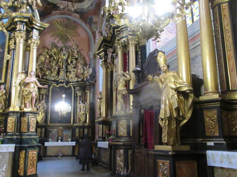 Внутри костела св. Андрея
