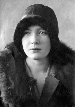 Ольга Берггольц в 1930 г.